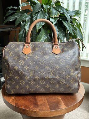 LOUIS VUITTON Monogram Speedy 30